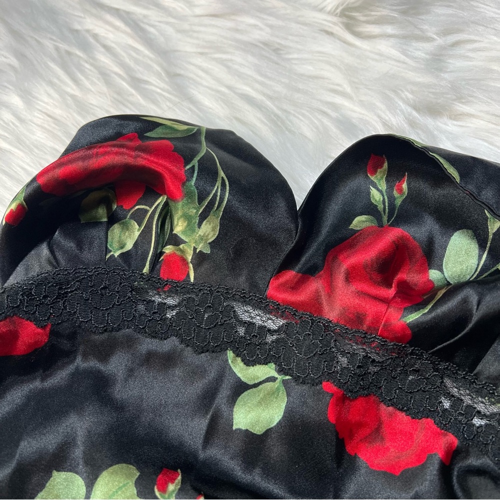Vintage Floral Maxi Slip‎ Dress - Picture 5 of 12